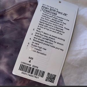Lululemon Super HR Align Pant- Criss Cross Waist